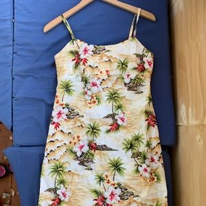 Hawaiian mini dress